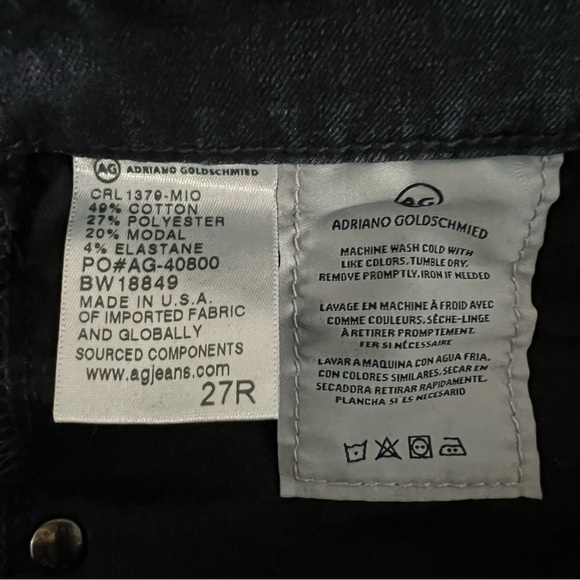 AG Adriano Goldschmied Farrah Skinny High Rise Jeans Size 27R - Picture 6 of 9